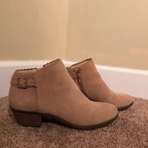 Crown & Ivy Suede Booties